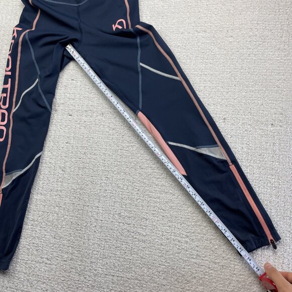 Kari Traa Womens M Base Layer Blue / Pink Pants Outdoor Ski Sport Hiking - Picture 6 of 9